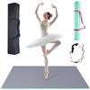 YJINGRUI Tappetino da Ballo Portatile,180x100cm con Borsa per Il Trasporto | 5 mm spessore, antiscivolo, ammortizzante, in PVC, per jazz, balletto e tutti gli stili di danza, casa e studio