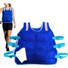 Generic Gilet rinfrescante Abbigliamento riflettente regolabile | Giubbotto rinfrescante ghiaccio per il caldo corsa lavori di costruzione escursionismo a piedi moto all'aperto in