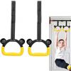 Generisch Anelli per barra per trazioni, anelli per esercizi a forma di orso | antiscivolo, attrezzo professionale per fitness a casa, di allenamento per bambini, anelli di sicuri per