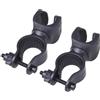 BESTOYARD Supporto LED per Torcia da Bici Regolabile 360°, 2 Pezzi Nero