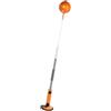 KQFCAZRE Box Reaction Ball, Box Speedball, da Pavimento, Regolabile, con Supporto, Sacco da per Allenamento, per Bambini E Adulti, Giallo