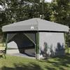 LoogCape Interno per persone x verde grigio 185T poliestere PU, con finestra di ventilazione, contenitore interno e porta per campeggio in estate