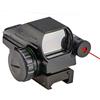 MAYMOC 1x22x33 Mirino reflex rosso e verde 4 Reticolo Dot Sight con laser rosso