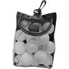 Generisch Borsa a rete in nylon per 18 palline, soluzione leggera per riporre palline da golf e tennis, borsa a rete compatta per accessori da golf, per una conservazione asciutta e fresca tutto il giorno