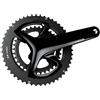 Uqezagpa Guarnitura per mountain bike, 34T/50T, guarnitura per bicicletta, 170 mm, con cavità integrata a doppia velocità, corona rotonda