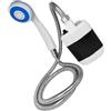 CHILDWEET Doccia Portatile da Campeggio Ricaricabile USB in Metallo, Semplice da Usare, per Uso Domestico e attività Outdoor