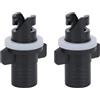 CFCMZTZPED Adattatore for valvola dell'aria for gommoni, kayak e paddle board, attacco universale for ugello della pompa, PVC resistente