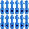 TOYANDONA Inserti a Forcella Facile Manutenzione 12 Pezzi e Plastica Blu Accessori da Pesca Installazione Rapida per Pesca Subacquea