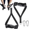 Générique Attacco per cavo da palestra | Notlip V Bar attachMeent | Grip per macchina per cavi antiscivolo | Formazione tricipiti D Handle | Per Gyym Doorway Garage Men Women Fitness Rowing Pulldown