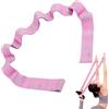 Generisch Cintura elastica con passanti, cintura da yoga con passanti, 10 bande elastiche, per allenamento a casa, allenamento, pilates e ginnastica