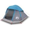 HFXHIJXQ Tenda a cupola per 1 persona, leggera tenda da campeggio blu, per avventure all'aperto, trekking, escursionismo, compatta con borsa per il trasporto e aste, 130 x 250 x 97 cm