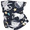YYHWHJDE Fun Cat Astronaut Prints, coperta sportiva multifunzionale - Copertura elastica senza cuciture per testa e collo per escursionismo, ciclismo e viaggi