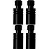 Generic Peso per freccette - 4 pezzi nero 2BA regolatore per freccette | strumento