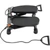 JUUTALK Stepper Fitness Appartamento con schermo LCD, Mini Stepper a Torsione