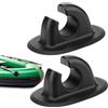 Generisch Portapagaia Con Supporto Da Kayak 2 Pezzi Clip e Fibbia da Canoa Gonfiabile
