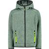 CMP - Kid Jacket Fix Hood, Acido-Antracite, 116