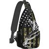 JUZGTSIT Zaino da trekking a tracolla, tracolla regolabile, ad alta capacità, per uomini e donne, ciclismo all'aperto, viaggi, Black9 Classic