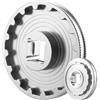 Generisch Estrattore per Movimento Centrale Bici Mountain Bike Resistente per