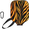 Mexpekil Custodia protettiva universale per racchetta da pickleball con stampa tigre, 29,5 x 22,1 cm, custodia protettiva universale per pagaie da pickleball, in neoprene elastico, protezione