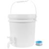 VICASKY Tanica per Acqua da Campeggio 10 Litri Rubinetto, Contenitore in Plastica Rinforzata Nastro Sigillante, Secchio Portatile per attività Outdoor