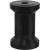 LRXIYODE Rotolo per Barca in Pu Nero, Protezione AntiGraffio, e Scarico da Pontili