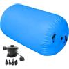 Generic Air Barrel - Rullo gonfiabile per ginnastica, in PVC, 70 x 50 cm, attrezzo per allenamento a molla e equilibrio, per yoga, cheerleading, danza, fitness, giochi al chiuso