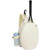 LADFRTYU Borsone Tennis Borsa for Racchetta Da Tennis A Tracolla Regolabile Di Grande Capacità Con Porta Bottiglia D'acqua Su Una Spalla