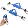 Generic Cinghie regolabili per pinne subacquee - cinghie a molla in acciaio inox per attrezzatura da apnea e snorkeling