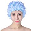 Generisch Cuffia da nuoto 3D, fatta a mano, con petali di fiori, per donne, design comodo per coprire le orecchie, elegante accessorio da nuoto retrò per adulti, donne e ragazze, adatta per persone alte