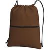 YYHWHJDE Zaino con coulisse con stampa marrone bronzo, borsa in poliestere impermeabile per palestra, viaggi ed escursionismo, leggero, resistente e compatto