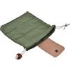 Stylebest Custodia per Foraggiamento Elegante Borsa Pieghevole in Tela di Pelle PU per Escursioni in Campeggio All'aperto 22,5x21 Cm