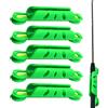 Generisch Avvolgitore per canna da pesca, tavola per avvolgimento della corda da pesca, 5 x Rod Ropes Winding Plate, strumento di gestione, supporto per corda da pesca, da pesca per gli