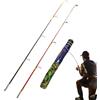 Generisch Canna Da Pesca Portatile Attrezzatura Per Lancio Sul Ghiaccio | Canna Da Pesca Per La Trota Per Uomini, Papà, Principianti, Adulti, Marito, Acqua Salata E , Persico, Pesce Gatto, Trota