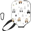 Mexpekil Custodia protettiva universale per racchetta da pickleball, 29,5 x 22,1 cm, in neoprene elastico, antigraffio, regalo per uomini e donne