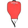Opatiny Sacca di sollevamento ad alta visibilità, 22,7 kg, pieghevole, in nylon rosso, con valvola regolabile, borsa di sollevamento per immersioni subacquee (rosso)
