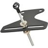 EcoLivzen Per arco ricurvo T Sight 1 Pin Semplice T Ago Longbow Takedown Strumento Acciaio Inox Vite Pollice Regolare Obiettivo per Shooter Nero