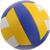 Beaupretty Palla da Pallavolo Indoor Morbida Misura 5 in Pu Eccellente Elasticità e Stabilità per Allenamento e Competizione