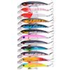 Generic XILILHC 12pcs 5g 75mm Esche da Pesca Crankbait Occhi 3D plastica Artificiale Esca Dura Attrezzatura da Pesca alla Carpa