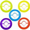 Genérico Tenkara Line Keeper - Supporti di stoccaggio in silicone, supporto per tippet con mosca, organizer per mulinelli chiusi per cavi e accessori