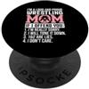 Loud Proud Wrestling Mom Offend You Sorr Sono una mamma di wrestling forte e orgogliosa se ti offendo sono davvero PopSockets PopGrip Adesivo