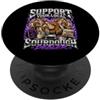 Vintage Sourdough Bread Makers Graphics Meme del panettiere a lievito naturale locale Bootleg PopSockets PopGrip Adesivo