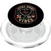 Pulseart Segni Vitali e Vibes - Cuore Medico Design PopSockets PopGrip per MagSafe