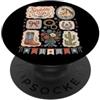 Retro Cowboy Desert Western Apparel Grafica country vintage Western Revival Cowboy Redeo PopSockets PopGrip Adesivo