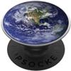North America Earth Planet Globe Apparel Terra Pianeta Nord America Piatto Globo Spazio Nuvole PopSockets PopGrip Adesivo