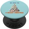 The Aqua Cottage Ti auguriamo un Natale da spiaggia PopSockets PopGrip Adesivo