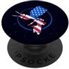 Paint Sprayer USA Designs Pittura patriottica dell'automobile - spruzzatore di vernice per auto bandiera USA PopSockets PopGrip Adesivo