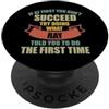 Sarcastic Birthday RAY Name Gift Text Jo RAY Personalized Name Shirt RAY First Name PopSockets PopGrip Adesivo