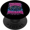 Emotional Support Husband Please Do Not Bootleg Meme Supporto emotivo Marito non animale domestico divertente PopSockets PopGrip Adesivo