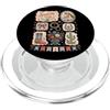 Retro Cowboy Desert Western Apparel Grafica country vintage Western Revival Cowboy Redeo PopSockets PopGrip per MagSafe
