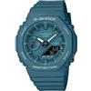 Casio G-Shock - Orologio da polso da uomo al quarzo Sportivo bracciale e cassa in Resina di colore Verde display analogico verde - GMA-S2100GA-3AER